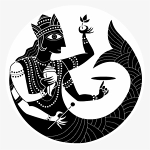 The Avatars Of Vishnu - Dashavatara Avatars Of Vishnu Hindu God Mermaid Wall #382756