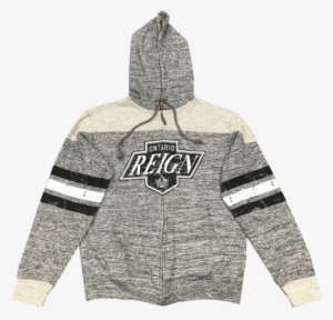Ontario Reign Chevy Logo Preston Full Zip Hood - Oakland Raiders #383118