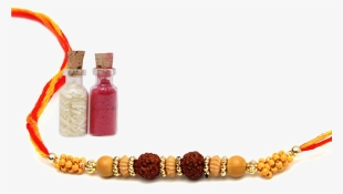 Rudraksha Rakhi Png Image - Bead #383194