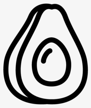 Half Avocado Vector - Free Avocado Icon #383262