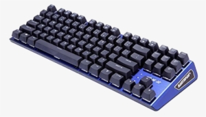 Buy Cool Compact Usb Mechanical Gaming Keyboard - Rantopad Mxx Gaming Mechanical Keyboard 87 Keys, Blue #383886