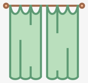Curtain Clipart Icon - Curtain Icon #384134