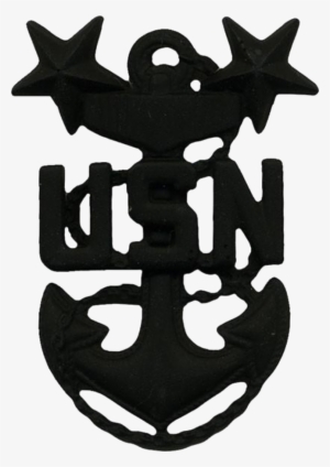 Cap Device Of A United States Navy Master Chief Petty - Senior Chief Petty Officer #384189