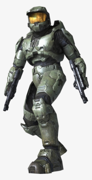 Halo3 Masterchief Dualsmgs - Halo 3 Master Chief Png #384484