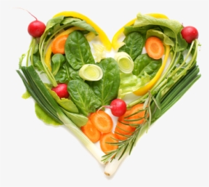Healthy Food Vegetables Heart Png - Benefits Of Being Vegetarian #384599