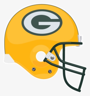 Helmet Clipart Green Bay Packers - Carolina Panthers Helmet Png #384987