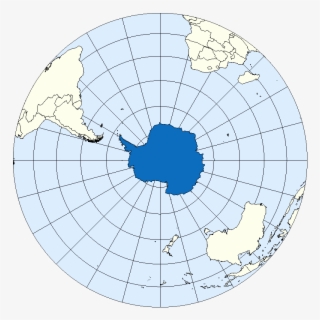 Southern Hemi Antarctica - Antarctica's Location On Earth #385474