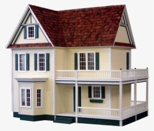 Victoria's Farmhouse Dollhouse Kit - Victoria's Farmhouse Dollhouse #385645