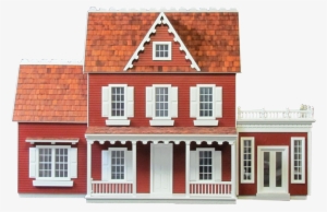 Finished 1 Inch Scale Vermont Farmhouse Jr With Addition - Vermont Farmhouse Jm401 #385670