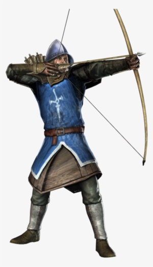 Medieval Archer - Knight With Bow And Arrow #385743