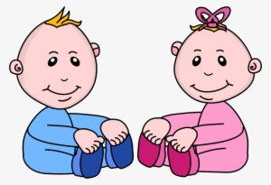 And Girl Babies Clipart #385966