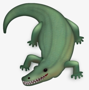 Download Ai File - Iphone Crocodile Emoji #386195