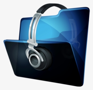 Folder Music Icon - Music Folder Icon Png #386663