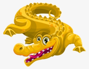 Crocodile Vector Png Transparent Image - Illustration #386763
