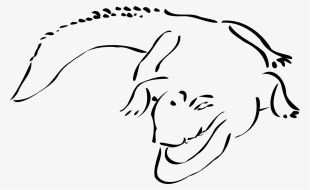 How To Set Use Crocodile Outline Svg Vector #386783
