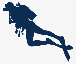 Png Images, Pngs, Diver, Diving, Scuba Diver, Scuba - Siluetas De Buzos Png #387260