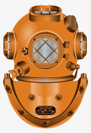 Diving Helmet Deep - Diving Helmet Clipart #387431