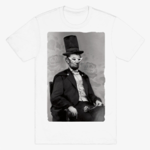 Japanese Abraham Lincoln Mens T-shirt - Gentleman #388825