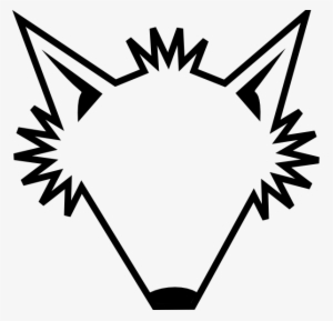Wolf Head Outline Cartoon #389008