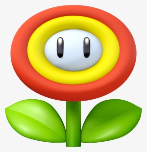 Clouds Clipart Super Mario - Super Mario Fire Plant #389034