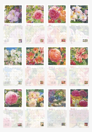 Order Calendars Online - Floral Design #389690