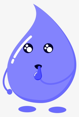 Drop Drinking Water Drawing Free Water Clearance - Gambar Air Kartun #389923
