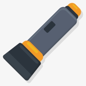 Flashlight Png - Vector Flashlight #3800038