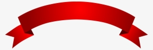 Red Banner Vector Png Download - Red Ribbon Clipart #3800039