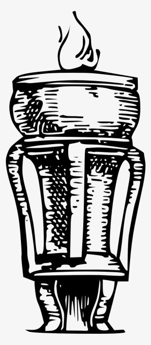 Free Vector Flame Torch Clip Art - Torch #3800145