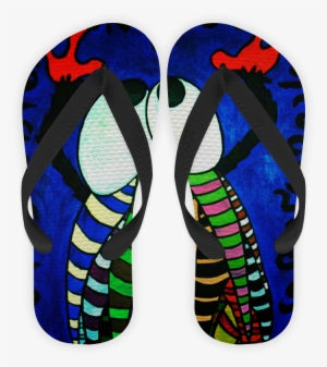 Chinelo Grotesco & Arabesco De Térsio Greguolna - Flip-flops #3800542
