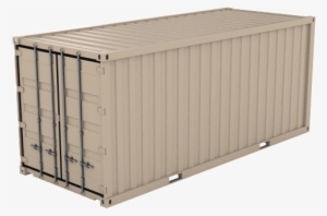 20' Standard Shipping Container Icon - Cargo Container Box #3801354
