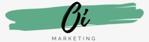 Oi Marketing Logo Final Trans - Calligraphy #3801639