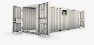 20' Storage Container With Doors On Both Ends - Shipping Container #3801823