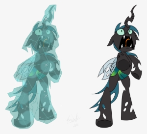 Emositecc, Changeling, Changeling Queen, Fangs, Female, - Illustration #3802056