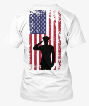 Usveteran White Back - Marathon Monday Shirts #3802514