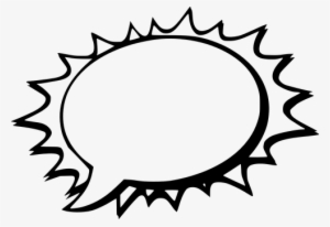 Bubble Speech Talk Words Thinking Speaking - Speech Bubble Comic Png #3804048