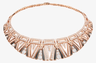 Wild Pop High Jewellery 18 Kt Rose Gold Necklace Set - Bulgari #3804456