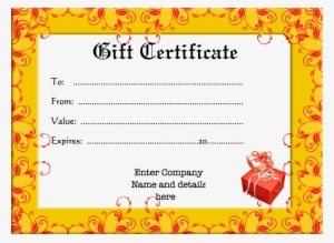 Gift Voucher - Hand Written #3804481