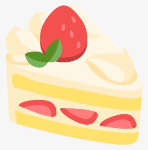 Strawberry Sponge Cake Free Png And Vector - Fruit Cake #3805349