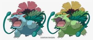 448 Kb Png - Venusaur And Mega Venusaur #3805410