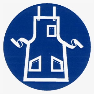 An Apron Made Of Material Resistant To The Hazardous - Ppe Apron Sign #3805415