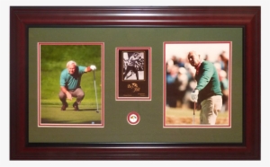 Arnold Palmer Autographed Golf Deluxe Framed Tribute - Picture Frame #3805749