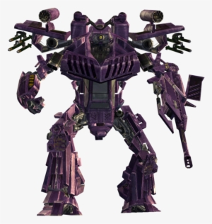 A Screencap Of The Decepticon Triple Changer Shockwave - Transformers The Game Decepticon Drones #3806112