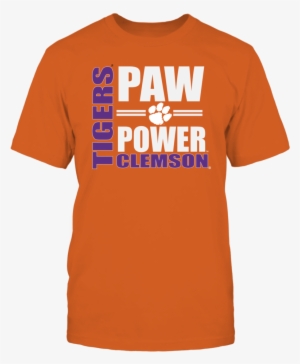 Clemson Tiger Football Paw Power T Shirt - Married Into This Uva Shirt #3807040