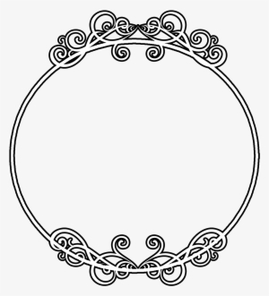 Kerawang Warisan Circle Borders, Borders Free, Silhouette - Border Kerawang #3807120