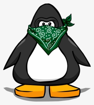Mask & Bandana Pc - Club Penguin Penguin #3807218