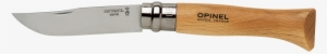 Opinel No - Opinel No. 8 (3-3/8") Stainless Steel Folding Knife #3807300