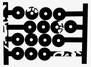 Vector Illustration Of Abacus Counting Bead Frame Calculating - Fund Accounting #3807384
