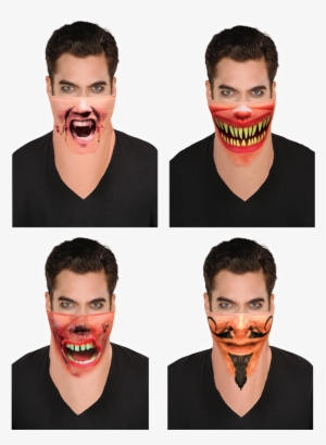 Boo Rag Bandana Mask - Gentleman #3807411