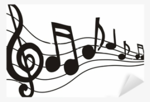 Music Notes - Greeting Card #3808409